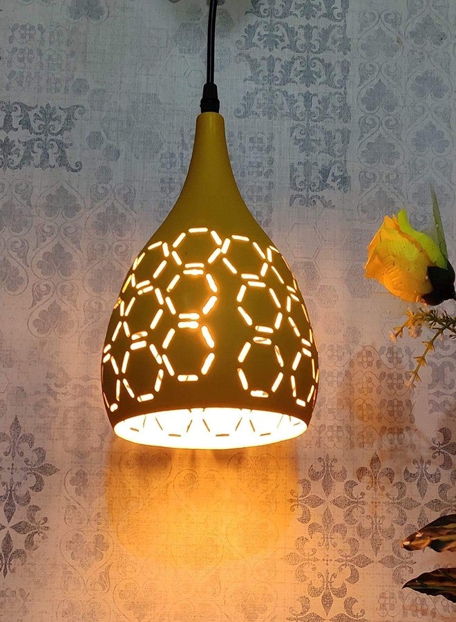 Avior Lemon Ceiling Hanging Lights for Living Room, Bedroom Pendant Lamp, Restaurant (Pack of 1) - Image 1